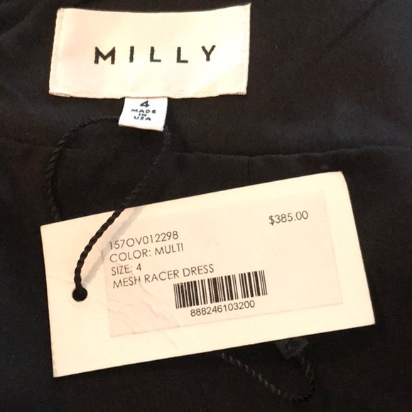 Milly Mesh Racer Dress - Picture 4 of 4